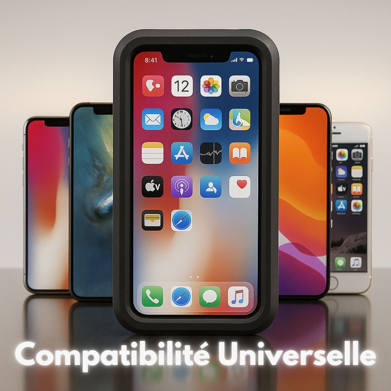 MagniRide – Support Téléphone Étanche 360°