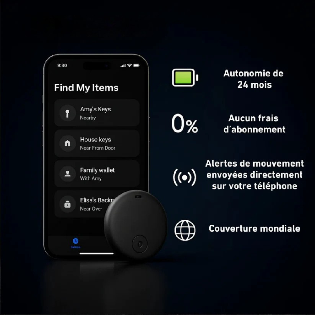 GP90 - Traceur GPS sans abonnement & Suivi en temps réel